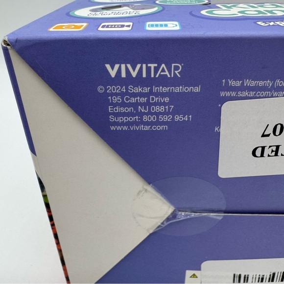 KIDStech Purple Learning Camera Toy with Child-Friendly Design - Picture 6 of 6